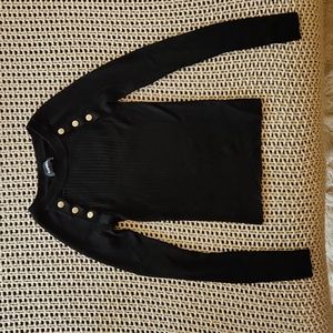 L/S Ribbed Light Weight Sweater